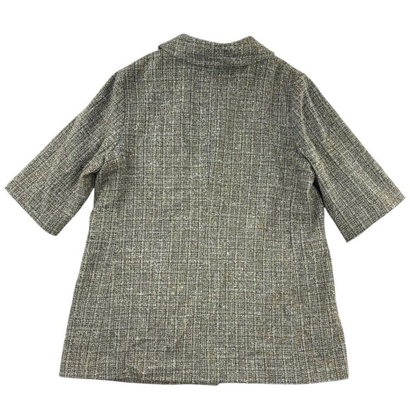J. Jill Short Sleeve Tweed Jacket - Picture 2 of 8